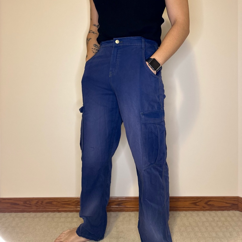 Zara Washed Cargos